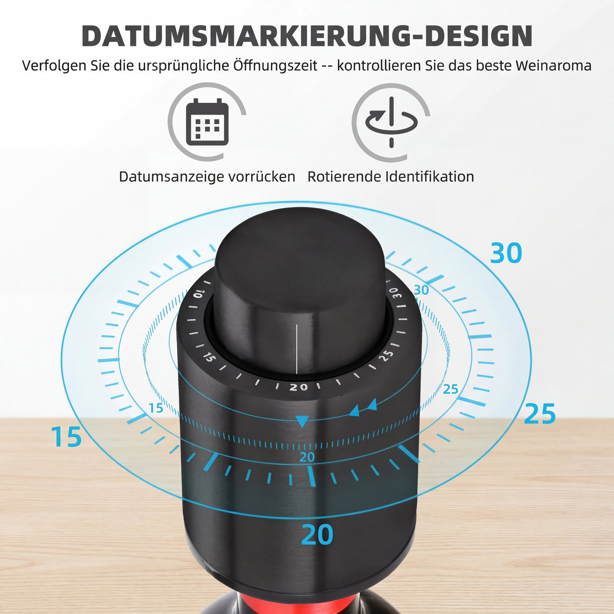 Premium Vakuum - Weinverschluss