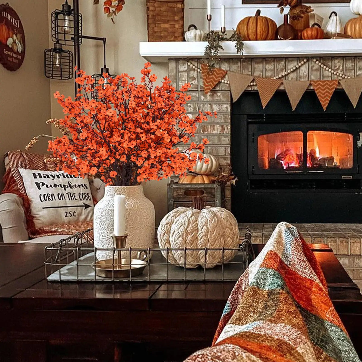 Herbstzweige Kunstblumen-Strauss