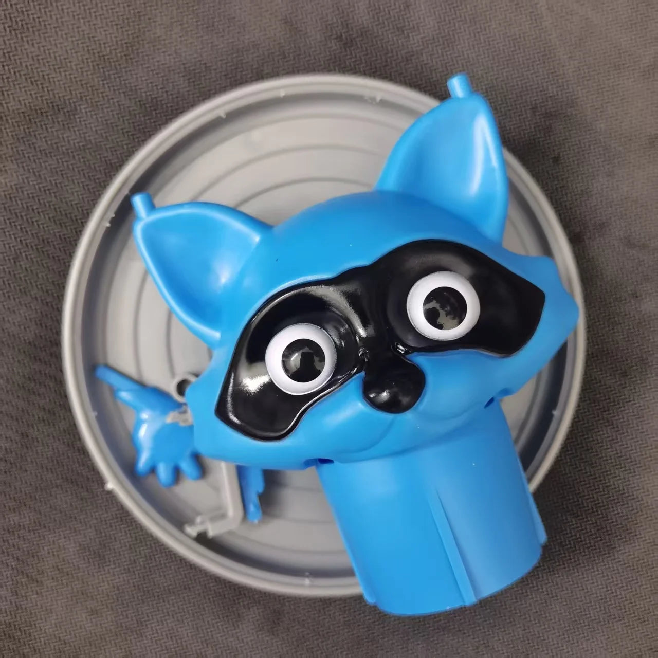 Cute Raccoon Dog Sheep Toilet Paper Holder Playful Bathroom Decor with Trash Can Lid Cover Unique Gift Idea Funny Home Accessory