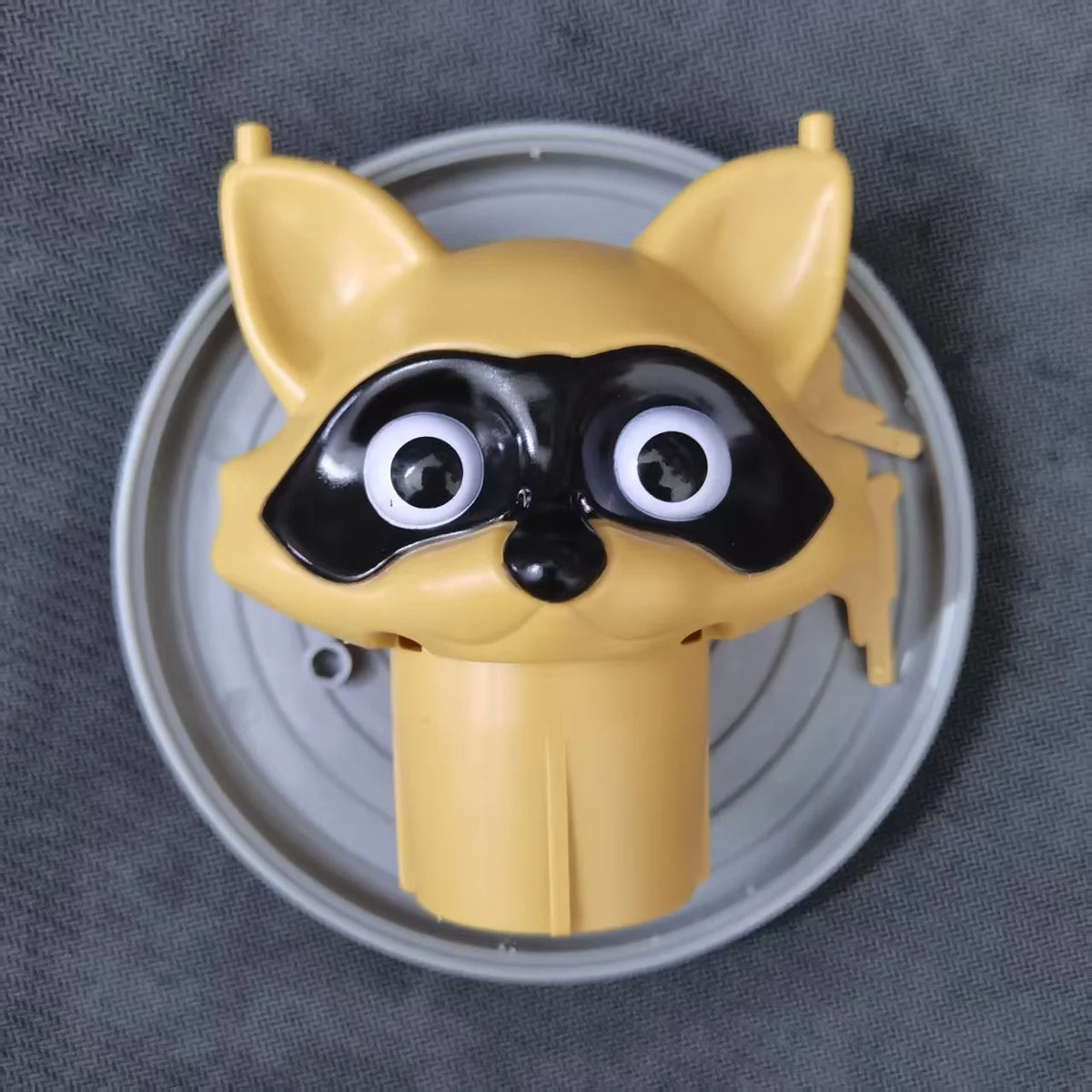 Cute Raccoon Dog Sheep Toilet Paper Holder Playful Bathroom Decor with Trash Can Lid Cover Unique Gift Idea Funny Home Accessory