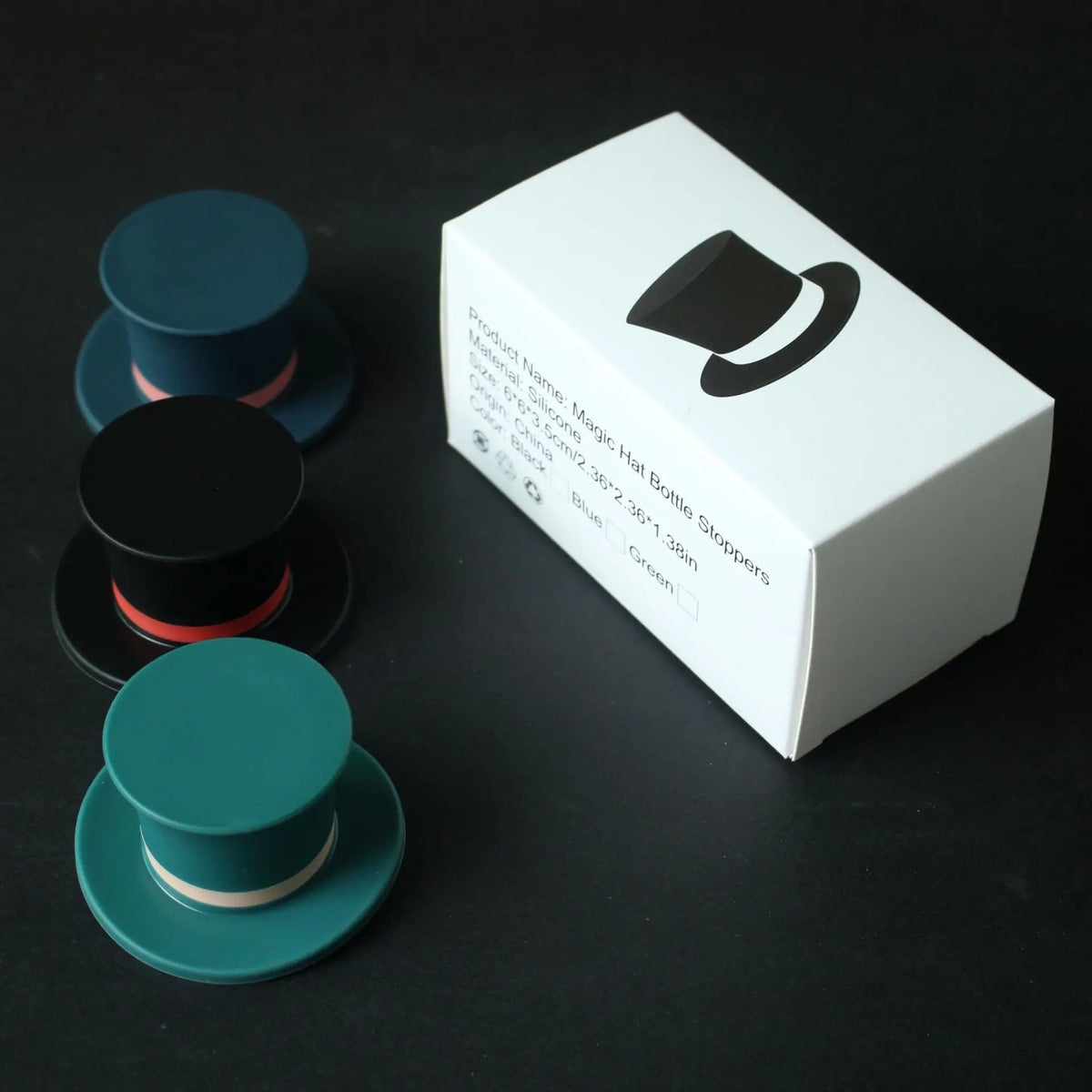 Magic Hat Wine Bottle Stopper Seal Cork Cover Silicone Wine Bottle Stopper Kitchen Tools