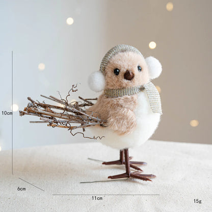 Weihnachtsvögel zum anklippen